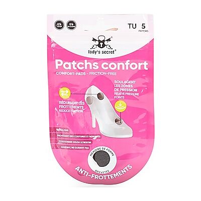 Accessoires Lady's Secret COUSSINETS ANTI-DOULEUR NO HURT Noir Unique femmes - Publicité Accessoires Lady's Secret COUSSINETS ANTI-DOULEUR NO HURT Noir Unique femmes - Publicité
