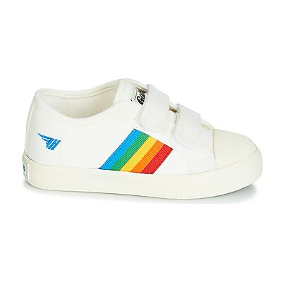 Baskets basses enfant Gola COASTER RAINBOW VELCRO Blanc 27,28,29,31,34 filles - Publicité Baskets basses enfant Gola COASTER RAINBOW VELCRO Blanc 27,28,29,31,34 filles - Publicité