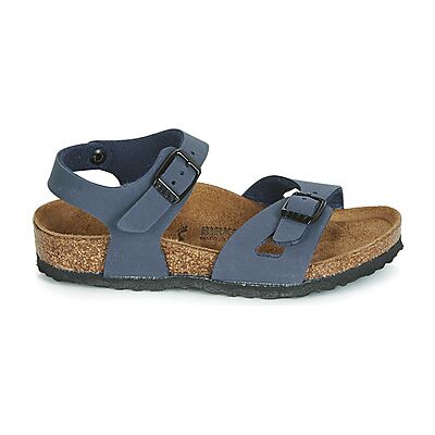 Sandales plates BIRKENSTOCK RIO Bleu 26 filles - Publicité Sandales plates BIRKENSTOCK RIO Bleu 26 filles - Publicité