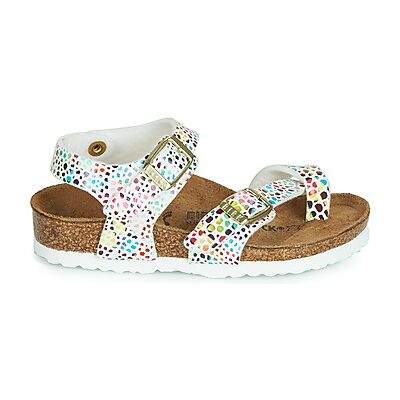 Sandales plates BIRKENSTOCK TAORMINA Blanc 24,25,26 filles - Publicité Sandales plates BIRKENSTOCK TAORMINA Blanc 24,25,26 filles - Publicité