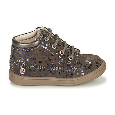 Baskets montantes enfant GBB NINON Marron 18 filles - Publicité Baskets montantes enfant GBB NINON Marron 18 filles - Publicité