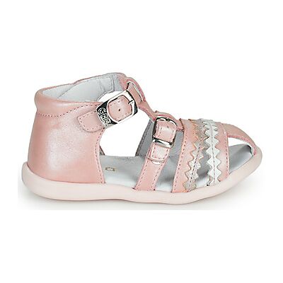 Sandales plates GBB ALIDA Rose 18 filles - Publicité Sandales plates GBB ALIDA Rose 18 filles - Publicité
