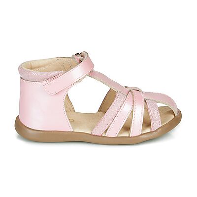 Sandales plates GBB AGRIPINE Rose 18 filles - Publicité Sandales plates GBB AGRIPINE Rose 18 filles - Publicité