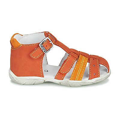Sandales plates GBB ARIGO Orange 19 garcons - Publicité Sandales plates GBB ARIGO Orange 19 garcons - Publicité