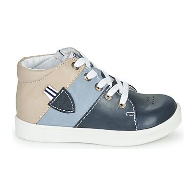 Baskets montantes enfant GBB AMOS Bleu 24 garcons - Publicité Baskets montantes enfant GBB AMOS Bleu 24 garcons - Publicité