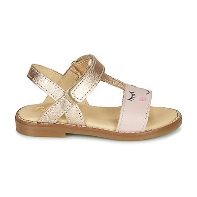 Sandales plates GBB NAZETTE Rose 24 filles - Publicité Sandales plates GBB NAZETTE Rose 24 filles - Publicité