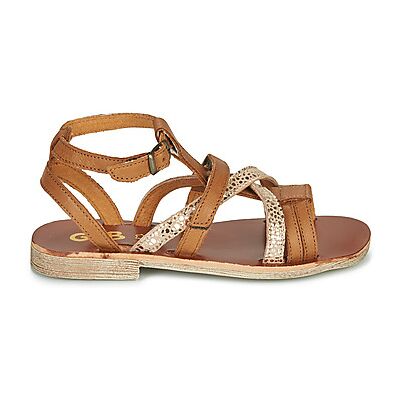 Sandales plates GBB JULIA Marron 36,37,38,39 filles - Publicité Sandales plates GBB JULIA Marron 36,37,38,39 filles - Publicité