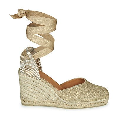 Espadrilles Castaner CARINA Doré 36,40,41 femmes - Publicité Espadrilles Castaner CARINA Doré 36,40,41 femmes - Publicité