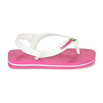 Tongs enfant Havaianas BABY BRASIL LOGO II Rose 21,22 filles - Publicité Tongs enfant Havaianas BABY BRASIL LOGO II Rose 21,22 filles - Publicité