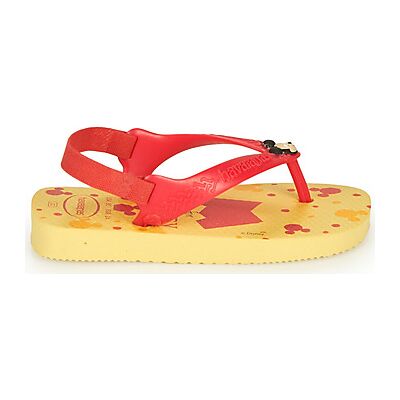 Tongs enfant Havaianas BABY DISNEY CLASSICS II Jaune 21,22,23 / 24,25 / 26 garcons - Publicité Tongs enfant Havaianas BABY DISNEY CLASSICS II Jaune 21,22,23 / 24,25 / 26 garcons - Publicité
