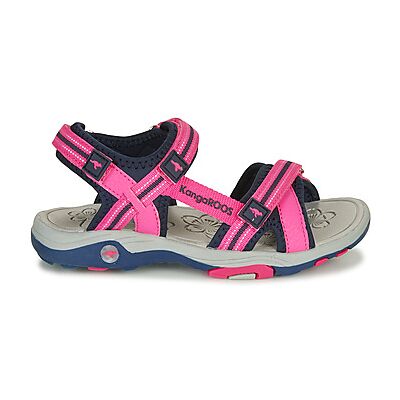 Sandales plates Kangaroos K-LENI Rose 28,29,32 filles - Publicité Sandales plates Kangaroos K-LENI Rose 28,29,32 filles - Publicité