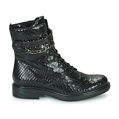 Boots Mjus CAFE SNAKE Noir 36,37,41 femmes - Publicité Boots Mjus CAFE SNAKE Noir 36,37,41 femmes - Publicité