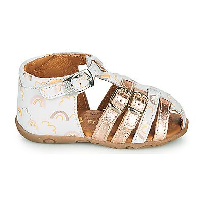Sandales plates GBB RIVIERA Rose 18 filles - Publicité Sandales plates GBB RIVIERA Rose 18 filles - Publicité
