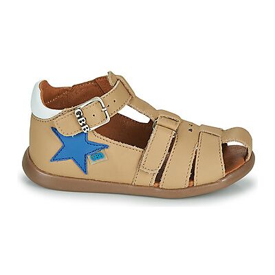 Sandales plates GBB GARDOU Beige 18 garcons - Publicité Sandales plates GBB GARDOU Beige 18 garcons - Publicité