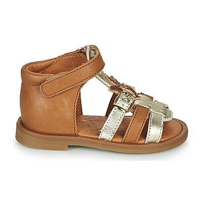 Sandales plates GBB CARETTE Marron 20,21 filles - Publicité Sandales plates GBB CARETTE Marron 20,21 filles - Publicité