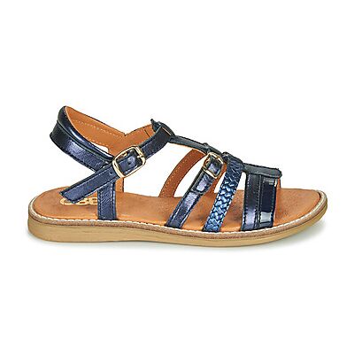 Sandales plates GBB OLALA Bleu 24,25,26 filles - Publicité Sandales plates GBB OLALA Bleu 24,25,26 filles - Publicité