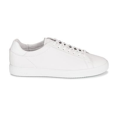 Clae Bradley Essentials Chaussures en Cuir pour Hommes Blancs - Baskets - Publicité Clae Bradley Essentials Chaussures en Cuir pour Hommes Blancs - Baskets - Publicité