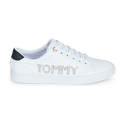 Baskets basses Tommy Hilfiger TH ICONIC CUPSOLE SNEAKER Blanc 40 femmes - Publicité Baskets basses Tommy Hilfiger TH ICONIC CUPSOLE SNEAKER Blanc 40 femmes - Publicité