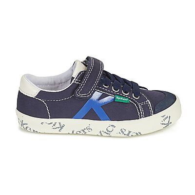 Baskets basses enfant Kickers GODY Bleu 24,25 garcons - Publicité Baskets basses enfant Kickers GODY Bleu 24,25 garcons - Publicité