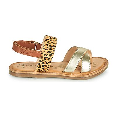 Sandales plates Kickers DYACROSS Doré 24,25,26 filles - Publicité Sandales plates Kickers DYACROSS Doré 24,25,26 filles - Publicité