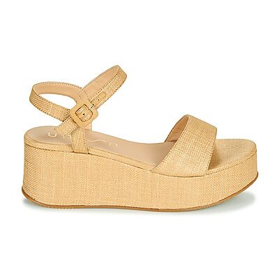Sandales compensées Unisa LAIKI Beige 39 femmes - Publicité Sandales compensées Unisa LAIKI Beige 39 femmes - Publicité