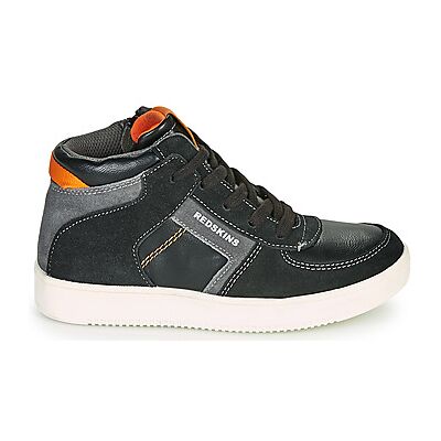 Baskets en cuir noir Redskins Laval Kid - Chaussures pour enfants - Publicité Baskets en cuir noir Redskins Laval Kid - Chaussures pour enfants - Publicité