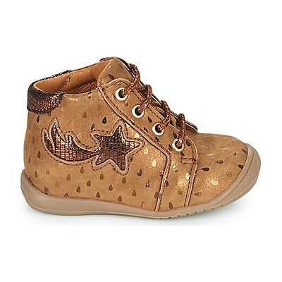 Baskets montantes enfant GBB POMME Marron 18 filles - Publicité Baskets montantes enfant GBB POMME Marron 18 filles - Publicité