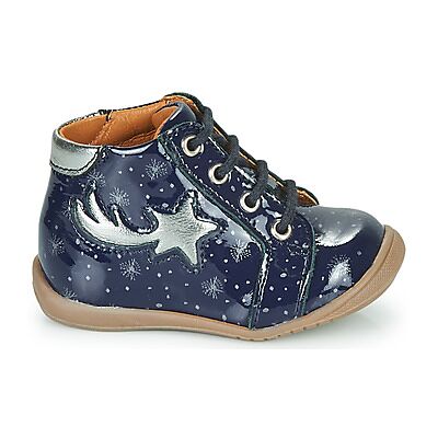 Baskets montantes enfant GBB POMME Bleu 18,19 filles - Publicité Baskets montantes enfant GBB POMME Bleu 18,19 filles - Publicité