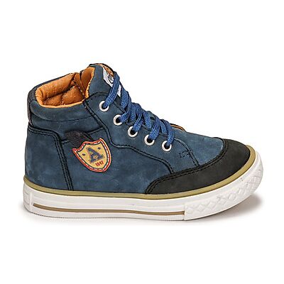 Baskets montantes enfant GBB NATHAN Bleu 26 garcons - Publicité Baskets montantes enfant GBB NATHAN Bleu 26 garcons - Publicité