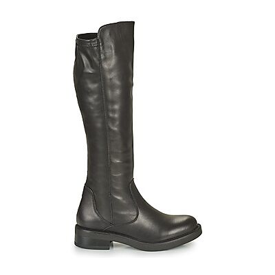 Bottes plates Café Noir NUBILA Noir 37,38,39,40 femmes - Publicité Bottes plates Café Noir NUBILA Noir 37,38,39,40 femmes - Publicité