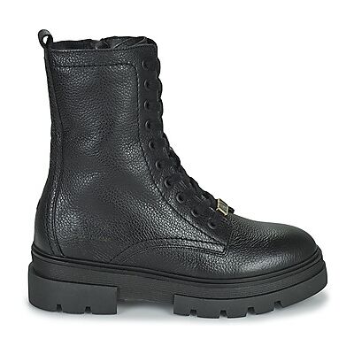 Boots Tommy Hilfiger MONOCHROMATIC LACE UP BOOT Noir 36 femmes - Publicité Boots Tommy Hilfiger MONOCHROMATIC LACE UP BOOT Noir 36 femmes - Publicité