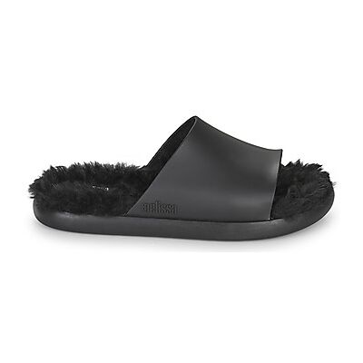 Claquettes Melissa MELISSA FLUFFY SIDE AD Noir 37,38,39,40,35 / 36 femmes - Publicité Claquettes Melissa MELISSA FLUFFY SIDE AD Noir 37,38,39,40,35 / 36 femmes - Publicité