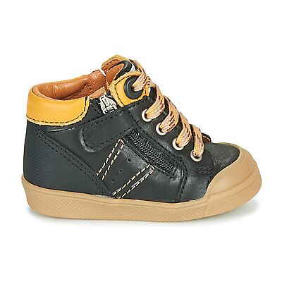 Baskets montantes enfant GBB ANATOLE Noir 24,26 garcons - Publicité Baskets montantes enfant GBB ANATOLE Noir 24,26 garcons - Publicité