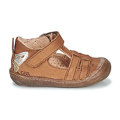 Sandales plates GBB AMALINO FLEX Marron 19 filles - Publicité Sandales plates GBB AMALINO FLEX Marron 19 filles - Publicité
