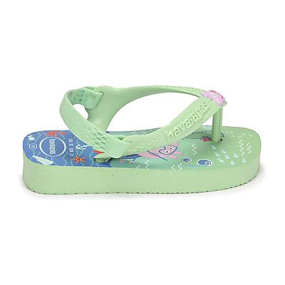 Tongs enfant Havaianas BABY PEPPA PIG Vert 19,20,21,22 garcons - Publicité Tongs enfant Havaianas BABY PEPPA PIG Vert 19,20,21,22 garcons - Publicité
