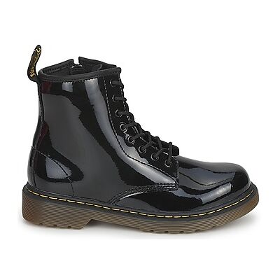 DR MARTENS Boots enfant Dr. Martens JR BLACK PATENT LAMPER Noir 36,28,29,30,31,32,33,34,35 filles - Publicité DR MARTENS Boots enfant Dr. Martens JR BLACK PATENT LAMPER Noir 36,28,29,30,31,32,33,34,35 filles - Publicité