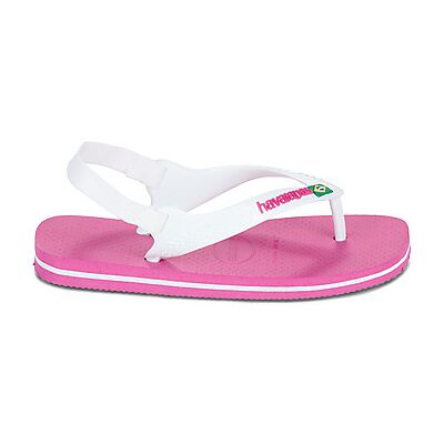 Tongs enfant Havaianas BABY BRASIL LOGO II Rose 21,25 / 26 filles - Publicité Tongs enfant Havaianas BABY BRASIL LOGO II Rose 21,25 / 26 filles - Publicité