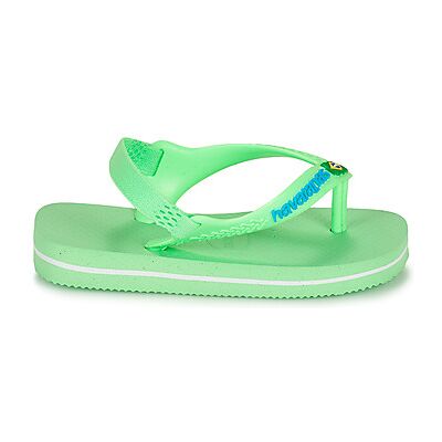 Tongs enfant Havaianas BABY BRASIL LOGO II Vert 21 garcons - Publicité Tongs enfant Havaianas BABY BRASIL LOGO II Vert 21 garcons - Publicité