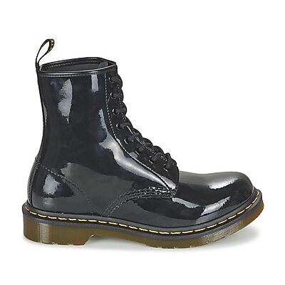 DR MARTENS Boots Dr. Martens 1460 W BLACK PATENT LAMPER Noir 36,37,38,39,40,43 femmes - Publicité DR MARTENS Boots Dr. Martens 1460 W BLACK PATENT LAMPER Noir 36,37,38,39,40,43 femmes - Publicité