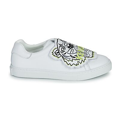 Baskets basses enfant Kenzo K59039 Blanc 29,31,32 filles - Publicité Baskets basses enfant Kenzo K59039 Blanc 29,31,32 filles - Publicité