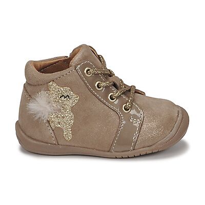 Baskets montantes enfant GBB BICHETTE Beige 18,19,21 filles - Publicité Baskets montantes enfant GBB BICHETTE Beige 18,19,21 filles - Publicité