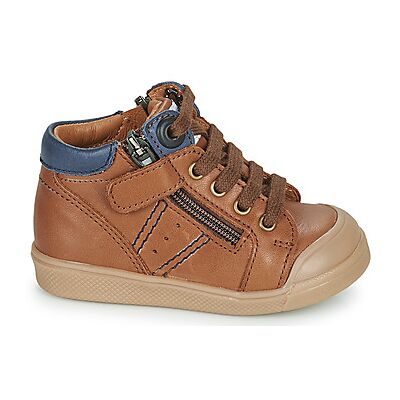 Baskets montantes enfant GBB ANATOLE Marron 20,21 garcons - Publicité Baskets montantes enfant GBB ANATOLE Marron 20,21 garcons - Publicité