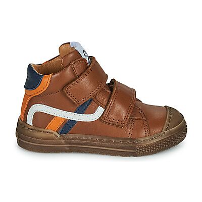 Baskets montantes enfant GBB RIGOLO Marron 24 garcons - Publicité Baskets montantes enfant GBB RIGOLO Marron 24 garcons - Publicité