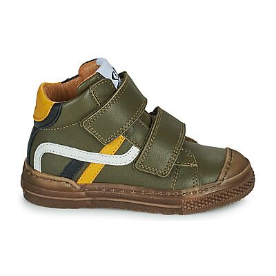 Baskets montantes enfant GBB RIGOLO Kaki 24 garcons - Publicité Baskets montantes enfant GBB RIGOLO Kaki 24 garcons - Publicité