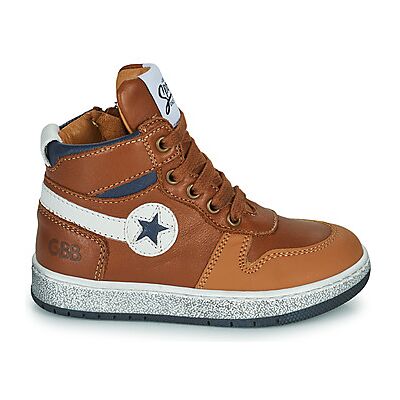 Baskets montantes enfant GBB LANDER Marron 24 garcons - Publicité Baskets montantes enfant GBB LANDER Marron 24 garcons - Publicité