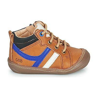 Baskets montantes enfant GBB CALVO FLEX Marron 24 garcons - Publicité Baskets montantes enfant GBB CALVO FLEX Marron 24 garcons - Publicité