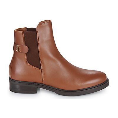 Boots Tommy Hilfiger TH LEATHER FLAT BOOT Marron 37,38,39,41 femmes - Publicité Boots Tommy Hilfiger TH LEATHER FLAT BOOT Marron 37,38,39,41 femmes - Publicité