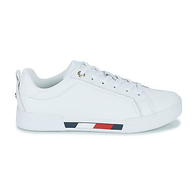 Baskets basses Tommy Hilfiger TRICOLOR INSERT SNEAKER Blanc 37,38,39,41 femmes - Publicité Baskets basses Tommy Hilfiger TRICOLOR INSERT SNEAKER Blanc 37,38,39,41 femmes - Publicité