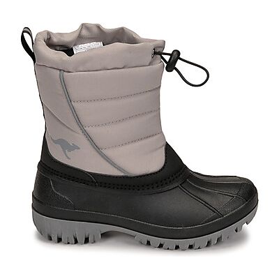 Bottes neige enfant Kangaroos K-BEN Gris 28,30,33,34 filles - Publicité Bottes neige enfant Kangaroos K-BEN Gris 28,30,33,34 filles - Publicité
