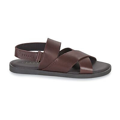 Sandales plates Pellet ANGEL Marron 39,46 hommes - Publicité Sandales plates Pellet ANGEL Marron 39,46 hommes - Publicité